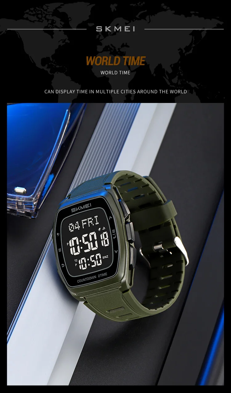 SKMEI 2441 LED Display Electronic Mens Wristwatches Waterproof Countdown Sport Watch for Men Military Digital Clock Reloj Hombre SKMEI 2441 LED Display Electronic Mens Wristwatches Waterproof Countdown Sport Watch for Men Military Digital Clock Reloj Hombre