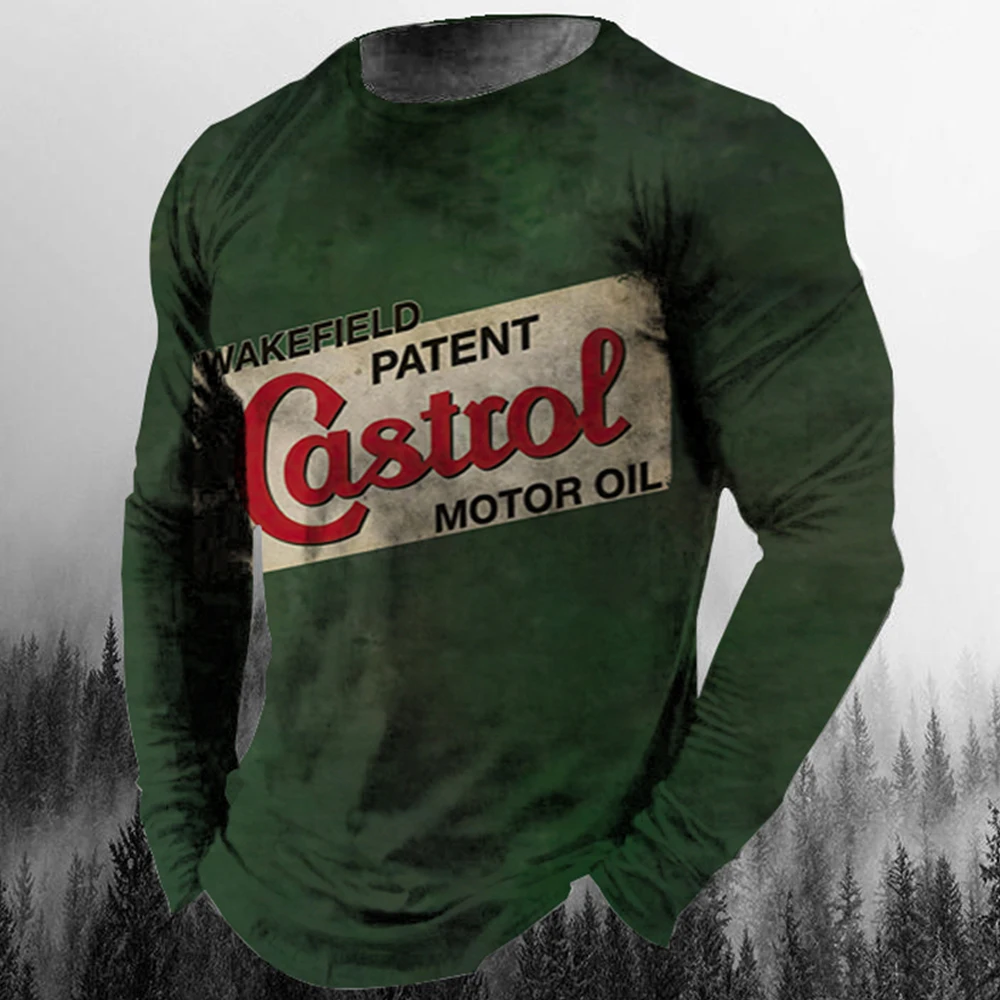 Cotton fashion men's oversize T-shirt top Monogram printed T-shirt Long sleeve loose vintage 3d T-shirt Men's casual T-shirt
Cotton fashion men's oversize T-shirt top Monogram printed T-shirt Long sleeve loose vintage 3d T-shirt Men's casual T-shirt