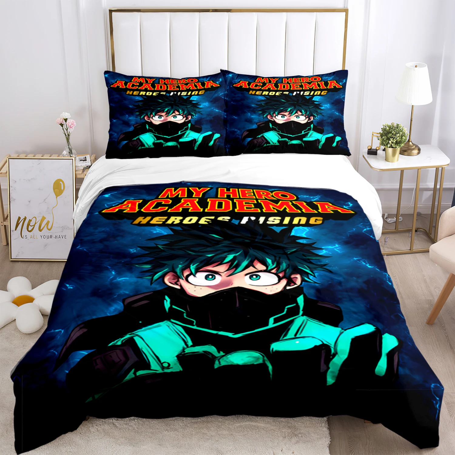My Hero Anime Print Three Piece Bedding Set Fashion Children or Adults for Beds Quilt Covers Pillowcases Bedding Set Gift
My Hero Anime Print Three Piece Bedding Set Fashion Children or Adults for Beds Quilt Covers Pillowcases Bedding Set Gift