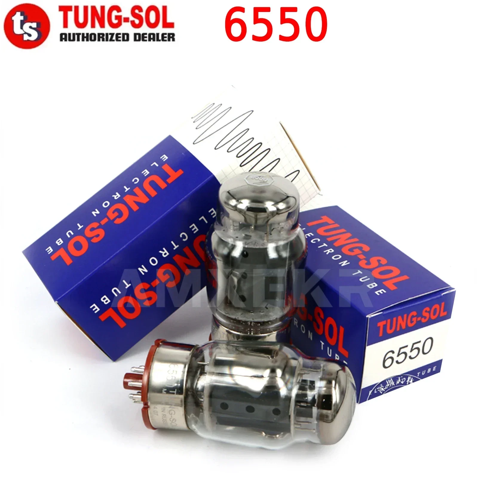 

TUNG-SOL 6550 Vacuum Tube HIFI Audio Valve Replaces KT88 KT120 KT100 Electronic Tube Amplifier Kit Diy Matched Quad