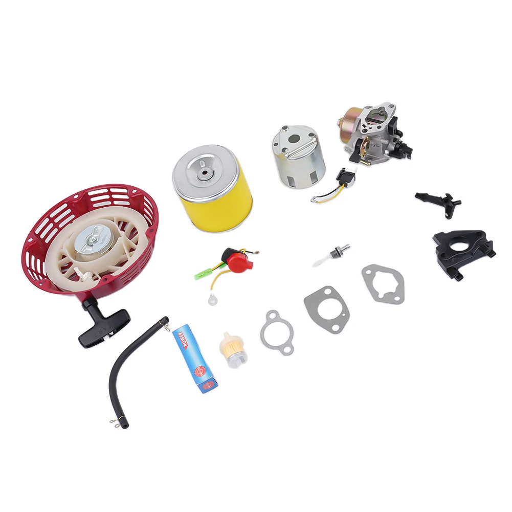 Recoil Starter Carburetor Kit Bracket Fuel line Spark plug Switch Replacement Accessories Tools Parts Ignition Coil
Recoil Starter Carburetor Kit Bracket Fuel line Spark plug Switch Replacement Accessories Tools Parts Ignition Coil