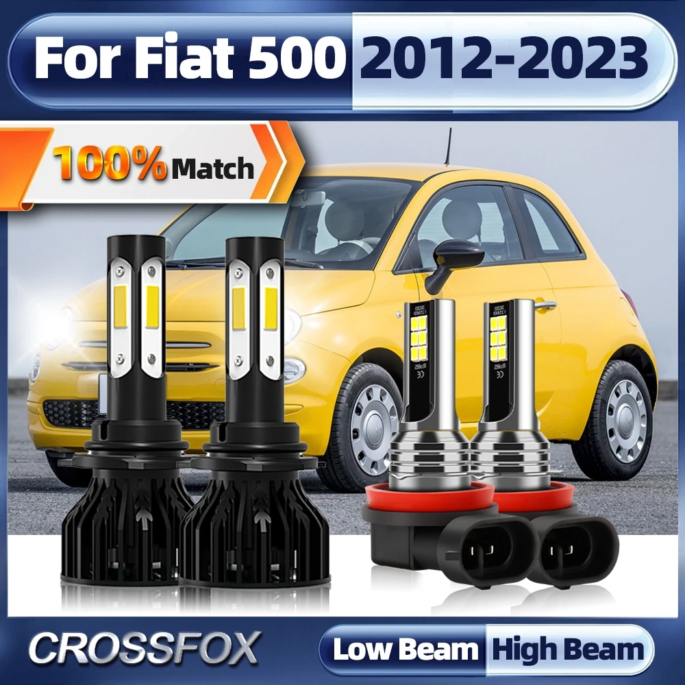 9012 H11 Canbus LED Car Headlight Bulbs 6000K 240W 40000LM Car Light For Fiat 500 2012-2016 2017 2018 2019 2020 2021 2022 2023
9012 H11 Canbus LED Car Headlight Bulbs 6000K 240W 40000LM Car Light For Fiat 500 2012-2016 2017 2018 2019 2020 2021 2022 2023