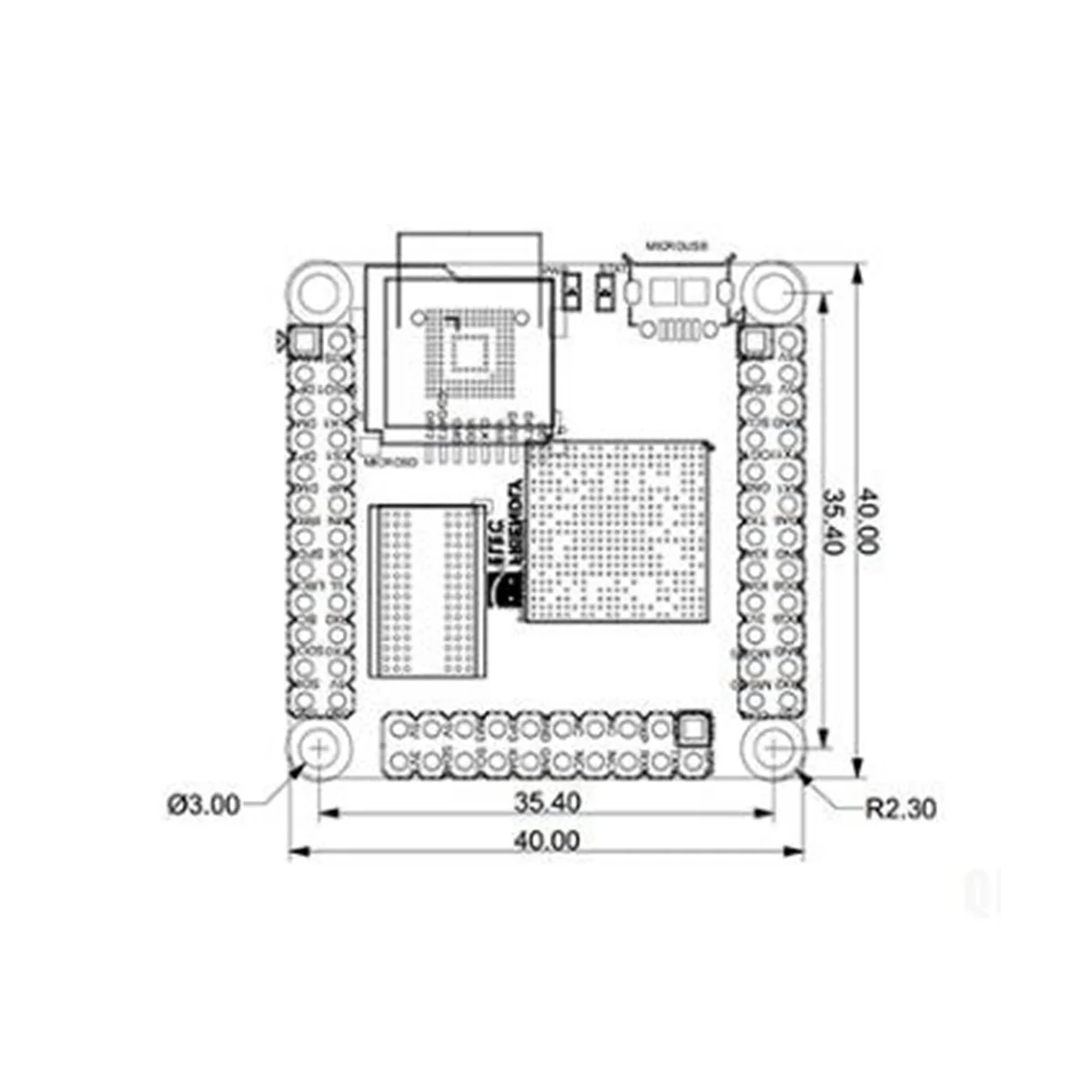 Макетная плата NanoPi NEO Allwinner H3 Super Raspberry Pie -Core -A7 DDR3 (ОЗУ 512 Мб)
Макетная плата NanoPi NEO Allwinner H3 Super Raspberry Pie -Core -A7 DDR3 (ОЗУ 512 Мб)