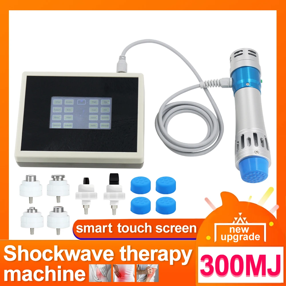 New 300MJ Shockwave Therapy Machine ED Treatment Pain Relief Portable Shock Wave Equipment Health Care Muscle Relax Massager
New 300MJ Shockwave Therapy Machine ED Treatment Pain Relief Portable Shock Wave Equipment Health Care Muscle Relax Massager