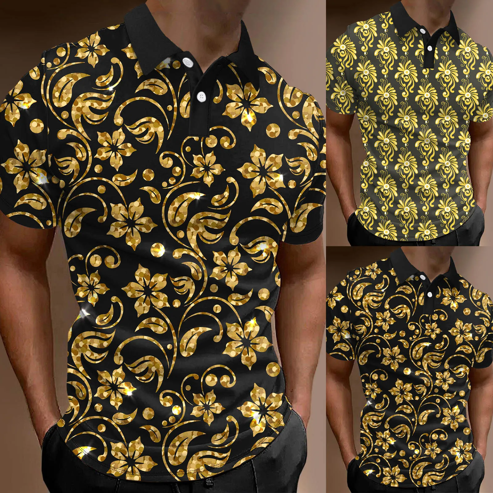 Men Fashion Spring Summer Casual Short Sleeve Turndown Neck Printed T Shirts Street Wear Blouse Tops For Spring Autumn Vintage
Men Fashion Spring Summer Casual Short Sleeve Turndown Neck Printed T Shirts Street Wear Blouse Tops For Spring Autumn Vintage