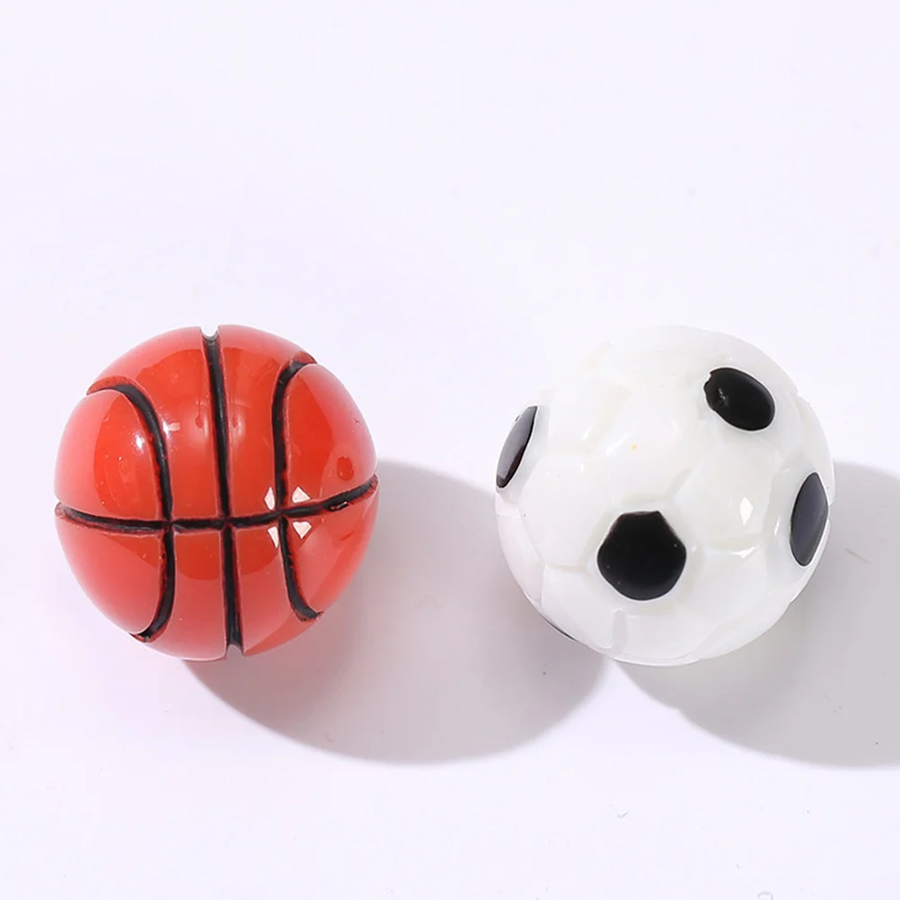 10pcs Mini Soccer Balls Basketball Miniature Sports Ball Dollhouse Mini Sports Balls
10pcs Mini Soccer Balls Basketball Miniature Sports Ball Dollhouse Mini Sports Balls