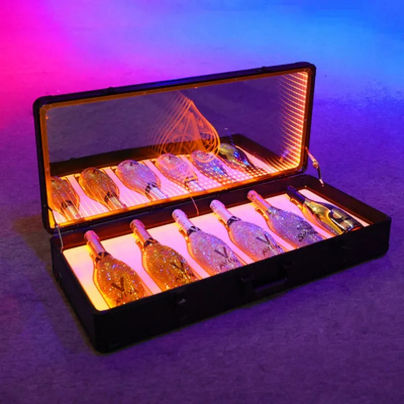 Ace of Spade LED Luminous Champagne Cocktail Wine Glorifier Display Case Glow Bar Rechargeable Bottle Presenter for Night Club
Ace of Spade LED Luminous Champagne Cocktail Wine Glorifier Display Case Glow Bar Rechargeable Bottle Presenter for Night Club
