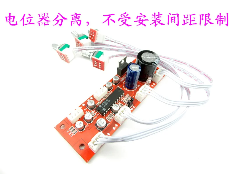 Плата тона LM1036, отдельный эффект потенциометра и плата тона LM4610, NE5532
Плата тона LM1036, отдельный эффект потенциометра и плата тона LM4610, NE5532