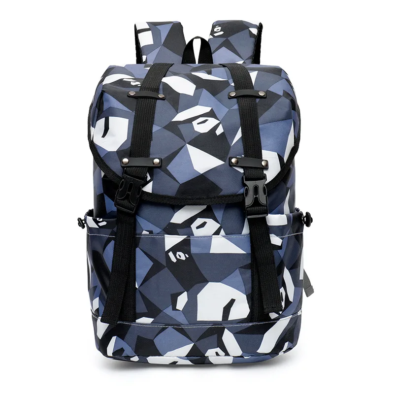 Camouflage Men Backpack Casual Outdoors Nylon College Student School Bags for Teenagers Back Pack 
Camouflage Men Backpack Casual Outdoors Nylon College Student School Bags for Teenagers Back Pack
