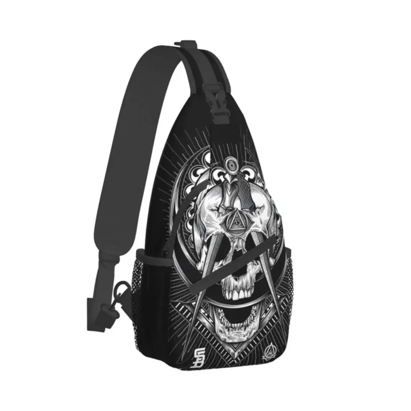 Freemasonry crossbody bag sports skull chest bag unisex women man Fashion shoulder travel backpacks
Freemasonry crossbody bag sports skull chest bag unisex women man Fashion shoulder travel backpacks