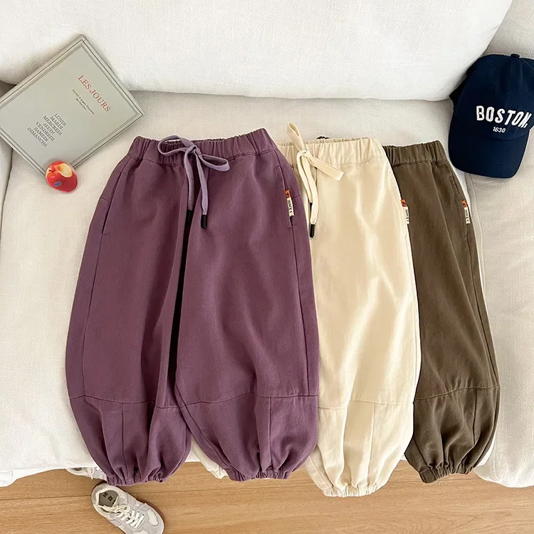 Children's 2023 Autumn Comfortable Leggings for Boys and Girls Baby Loose Panel Labeled Workwear Pants
Children's 2023 Autumn Comfortable Leggings for Boys and Girls Baby Loose Panel Labeled Workwear Pants