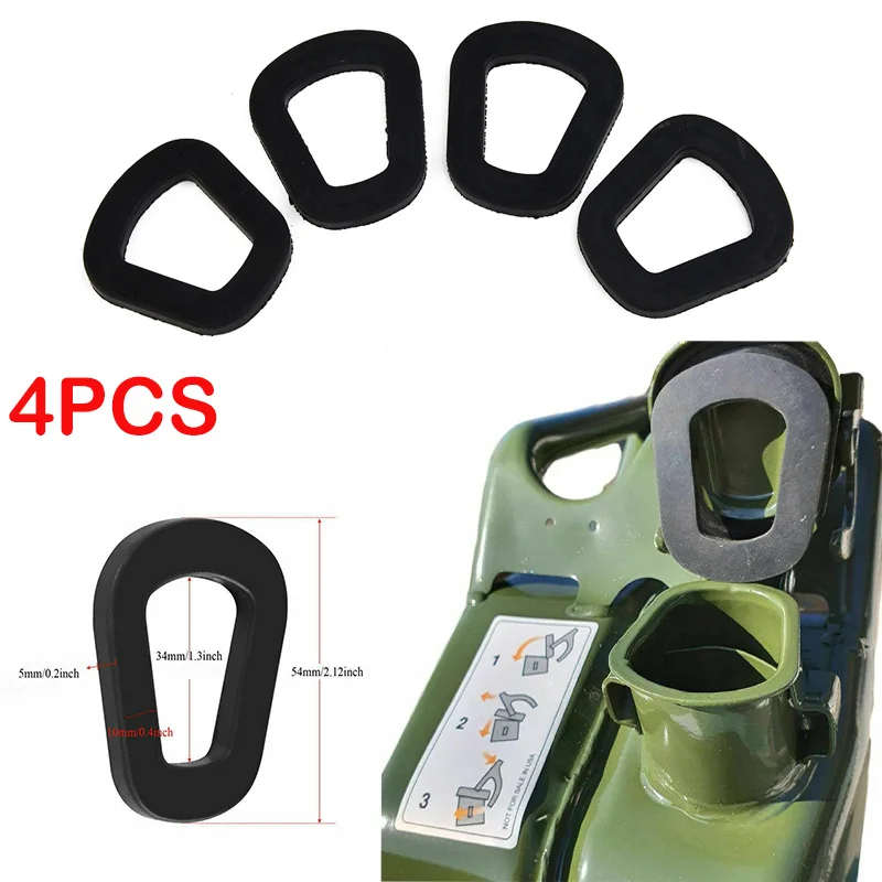 4pcs Universal For Jerry Can Seal Fuel Cans Seal Ring Gasket Rubber Auto Parts Fuel Intake Assemblies Accessories For 5L 10L 20L
4pcs Universal For Jerry Can Seal Fuel Cans Seal Ring Gasket Rubber Auto Parts Fuel Intake Assemblies Accessories For 5L 10L 20L