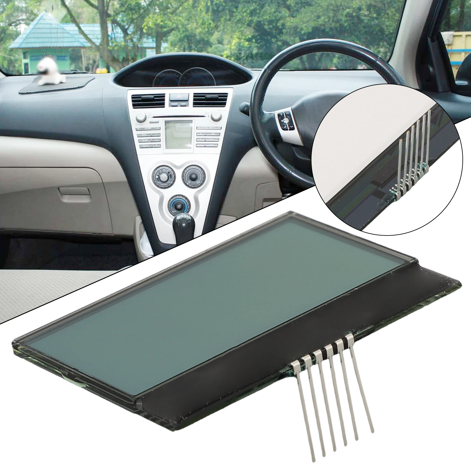Черный ЖК-экран для Toyota Vios '08-'12-Простая установка, цвет черный, Plug And Play
Черный ЖК-экран для Toyota Vios '08-'12-Простая установка, цвет черный, Plug And Play
