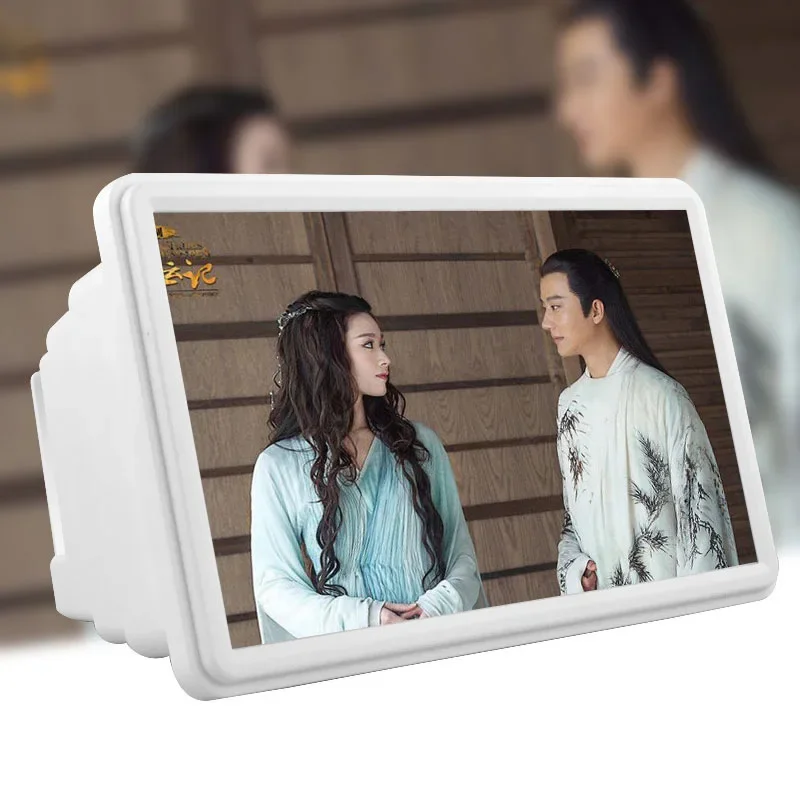 10 inch Mobile Phone Screen Magnifier HD Video Amplifier Stand Bracket Movie Game Live Magnifying Pull-out Folding Phone Holder 
10 inch Mobile Phone Screen Magnifier HD Video Amplifier Stand Bracket Movie Game Live Magnifying Pull-out Folding Phone Holder