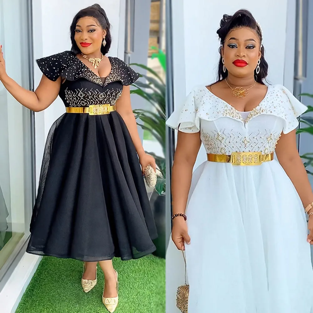 Africa Clothes Dress Plus Size Elegant African Wedding Party Evening Dresses for Women Dashiki Ankara Gowns Turkey Outfit Robe
Africa Clothes Dress Plus Size Elegant African Wedding Party Evening Dresses for Women Dashiki Ankara Gowns Turkey Outfit Robe