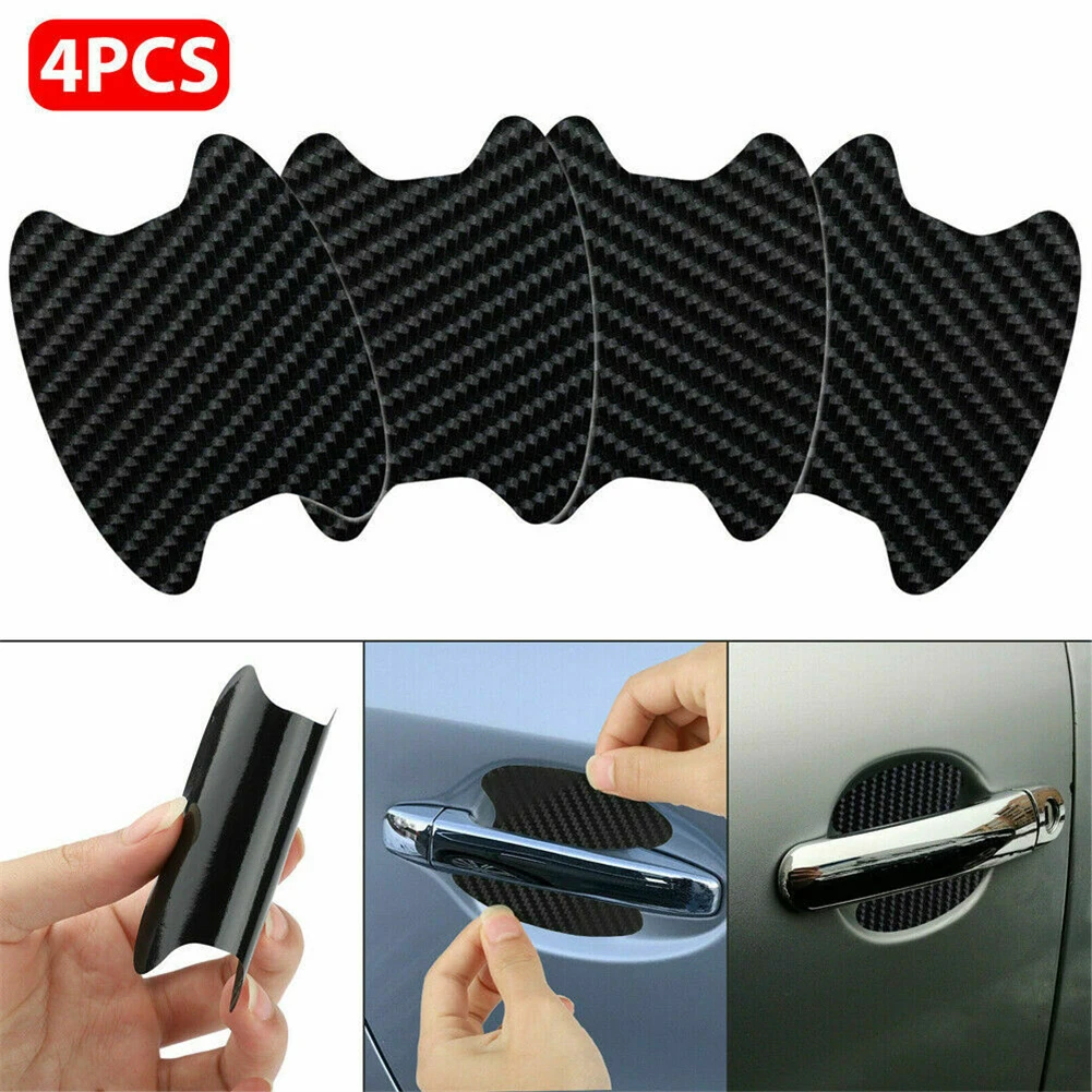 4PCS Car Door Handle Stickers 3D Carbon Fiber Vinyl Vehicle Door Handle Paint Guard Cover Waterproof Accessories 8.5cmx6.8cm
4PCS Car Door Handle Stickers 3D Carbon Fiber Vinyl Vehicle Door Handle Paint Guard Cover Waterproof Accessories 8.5cmx6.8cm
