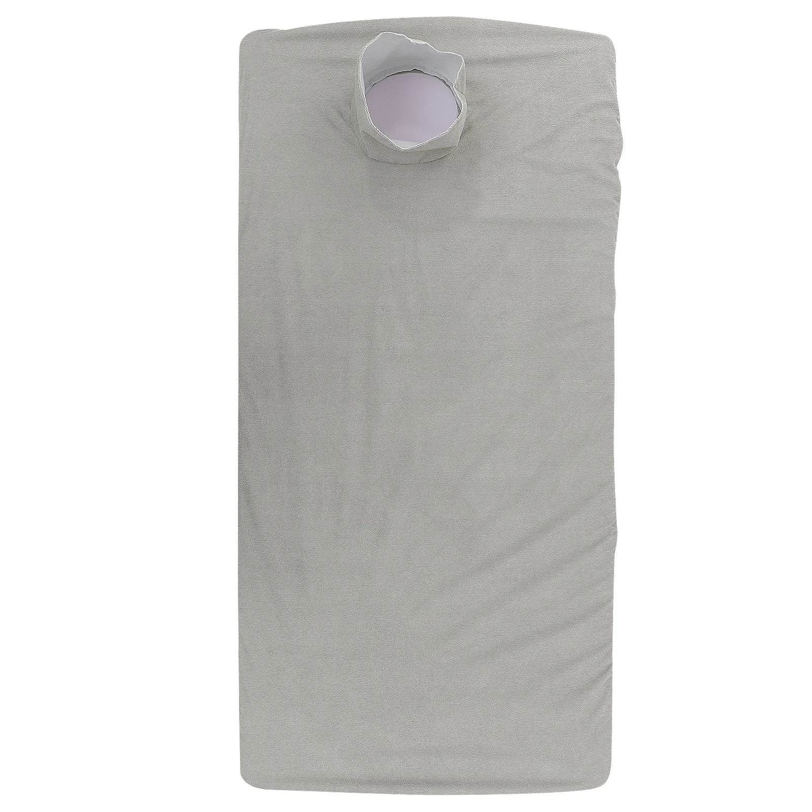 Waterproof Massage Table Sheet Practical Massage Bed Cover with Face Hole (Grey)
Waterproof Massage Table Sheet Practical Massage Bed Cover with Face Hole (Grey)