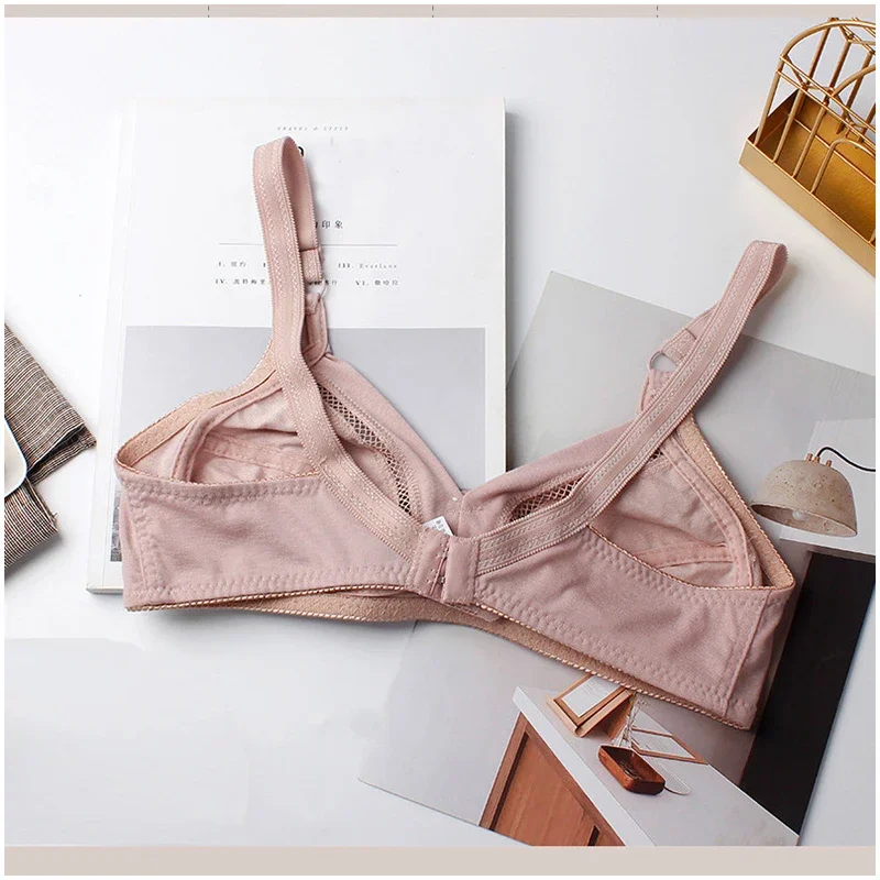 Small size 70A-100B fashion Bra Breathable cotton bras for women summer COOL No rims soft unlined sexy lingerie underwear bh C23 Small size 70A-100B fashion Bra Breathable cotton bras for women summer COOL No rims soft unlined sexy lingerie underwear bh C23