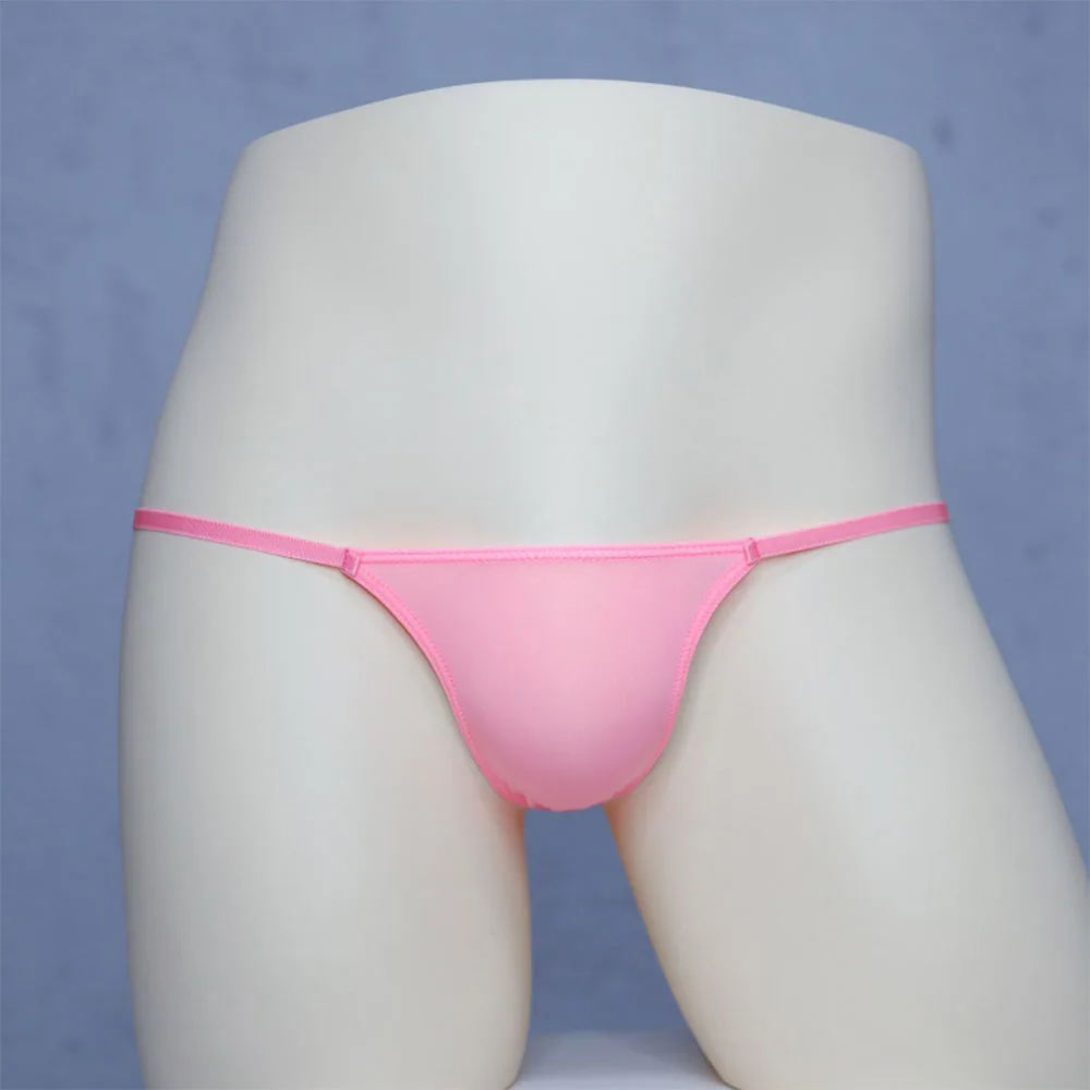 Mens Sexy T Back Thong Sissy G String Briefs Micro Lingerie Buttocks