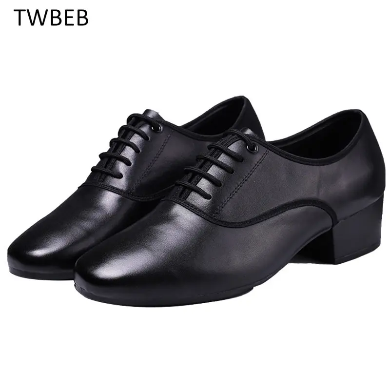 Men Genuine Leather Latin Salsa Tango Dance Shoes Modern Ballroom Shoes Square Heels 5cm Adults Children Boys Party Dance Shoes
Men Genuine Leather Latin Salsa Tango Dance Shoes Modern Ballroom Shoes Square Heels 5cm Adults Children Boys Party Dance Shoes