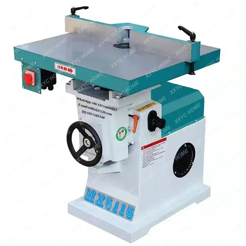 MX5115 Woodworking Vertical Single-Axis Router Wood Edge Trimmer Slotting Machine Multifunctional Router 18000r/min
MX5115 Woodworking Vertical Single-Axis Router Wood Edge Trimmer Slotting Machine Multifunctional Router 18000r/min