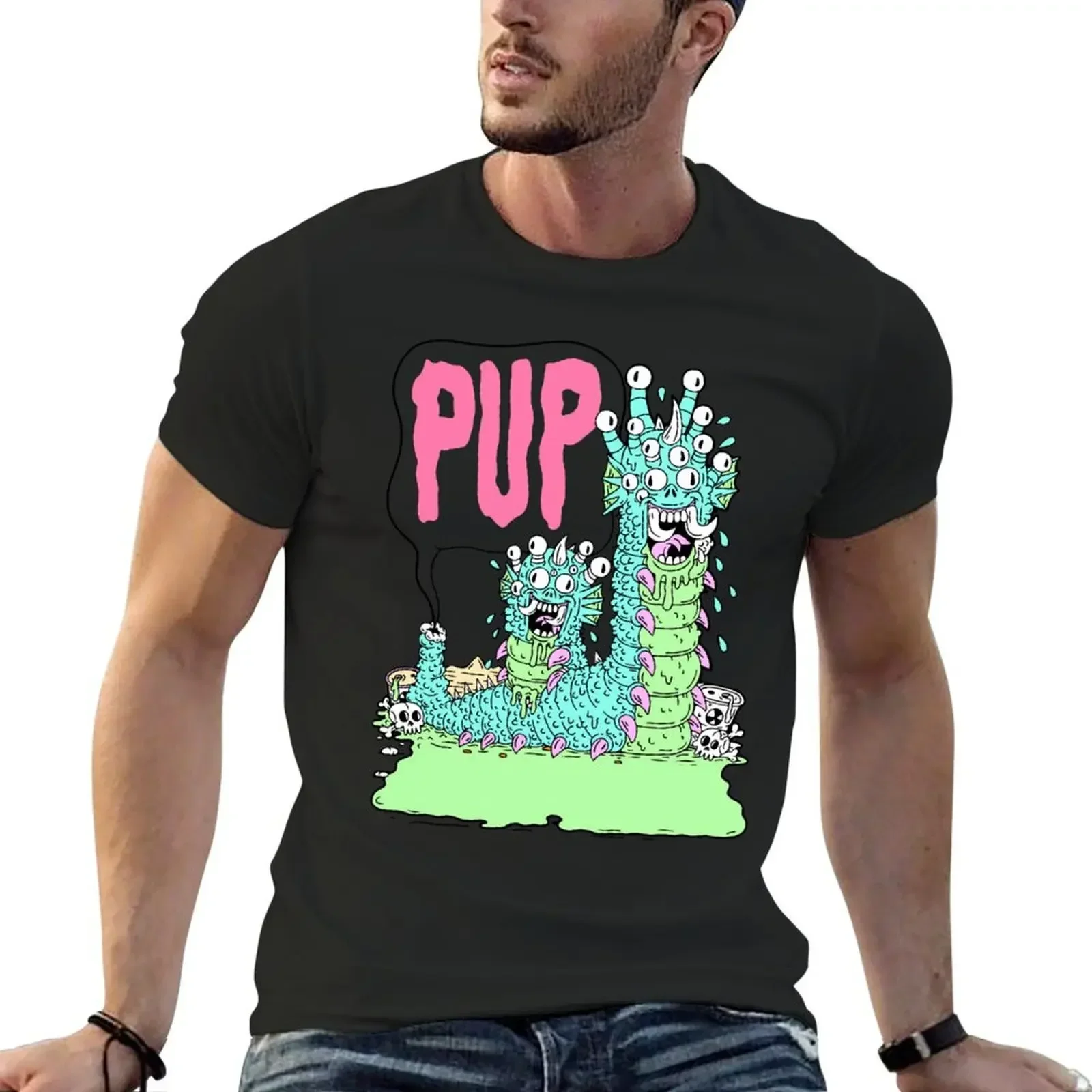 

Mens Womens pup band Awesome For Movie Fan T-shirt funnys boys whites mens graphic t-shirts anime