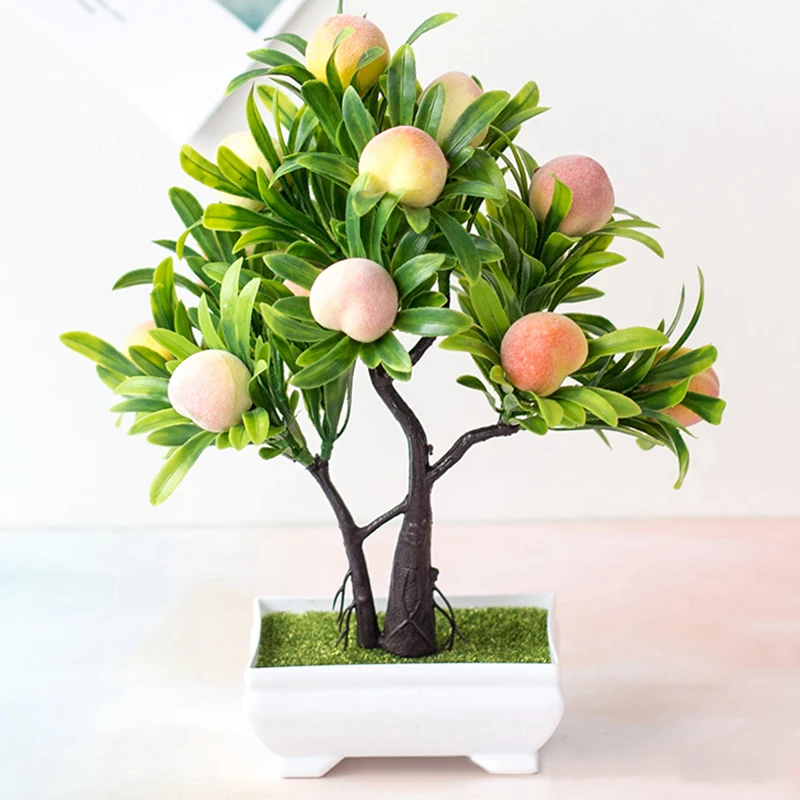 Fruit Artificial Plant Tree Bonsai Display Fake Gift Home Hotel Office Ornament Plants Plastic Potted Simulation
Fruit Artificial Plant Tree Bonsai Display Fake Gift Home Hotel Office Ornament Plants Plastic Potted Simulation