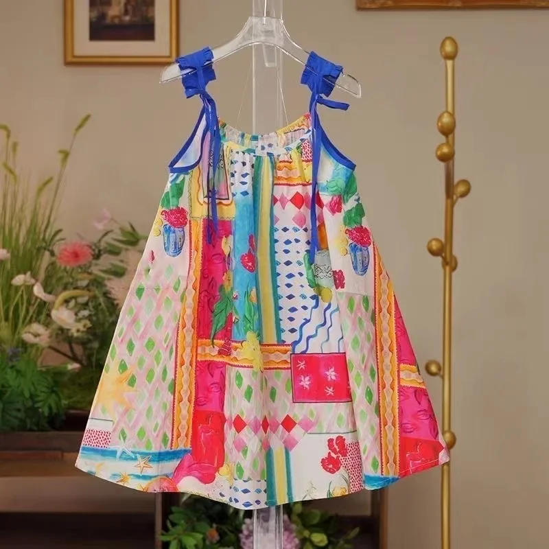 Summer Children Princess Dress Girl Dress Cotton Costumes 2024 New Fashion Party Costumes Kids Casual Outfits Korean Version
Summer Children Princess Dress Girl Dress Cotton Costumes 2024 New Fashion Party Costumes Kids Casual Outfits Korean Version