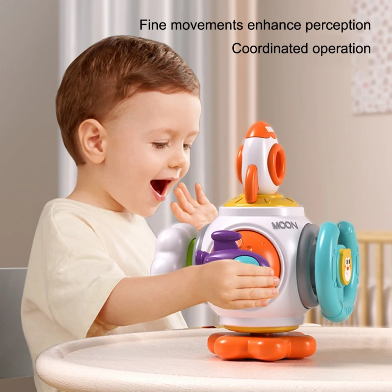 

Children's Educational Toys Manhattan Busy Ball Grip Touch Ball Rattle Hand Grab Baby Toy Grasp Training Early Education Gifts