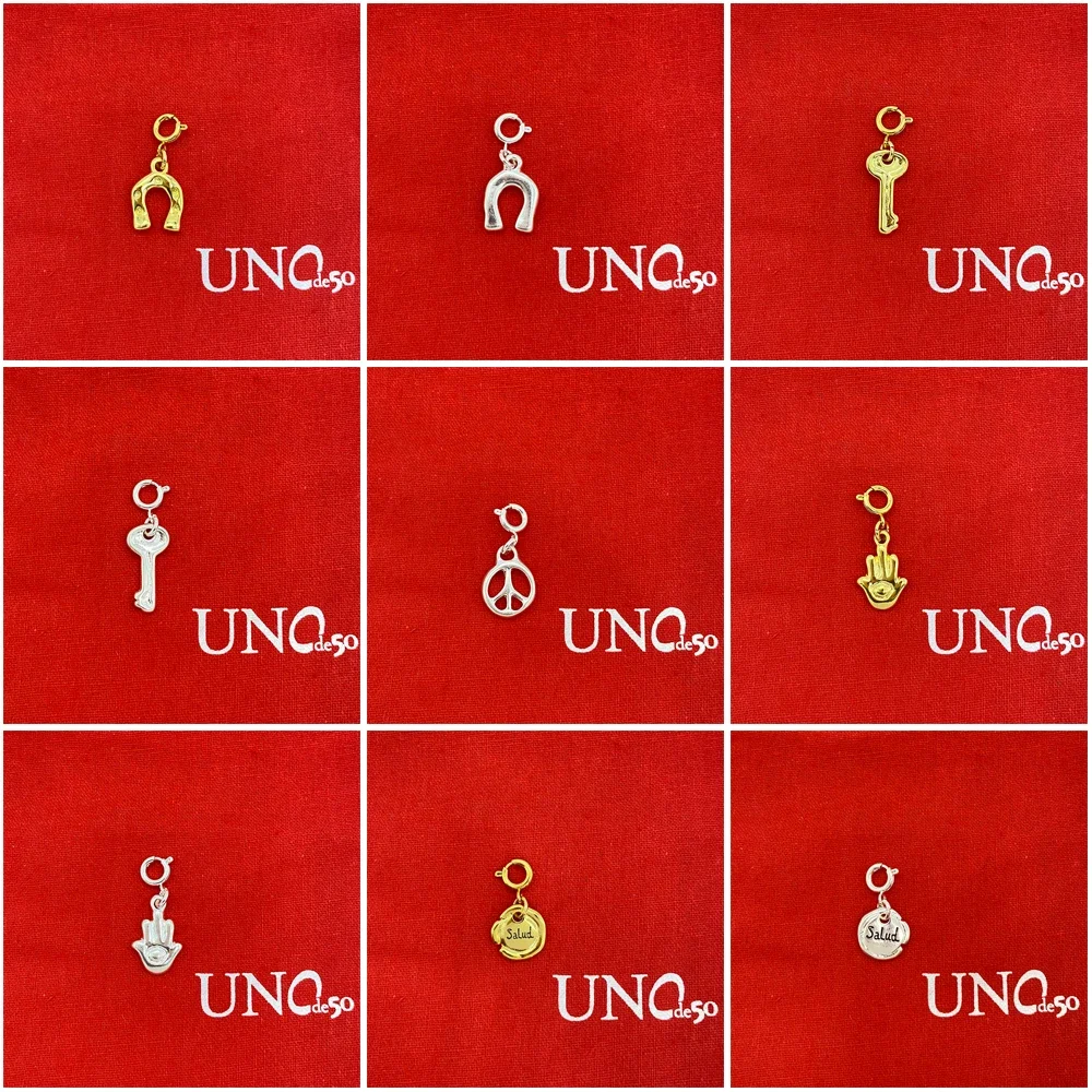 

2023 unode50 Exquisite Fashion Electroplated 14k Gold 925 Silver DIY Pendant Bracelet Necklace Charm Bead Women Romantic Gift