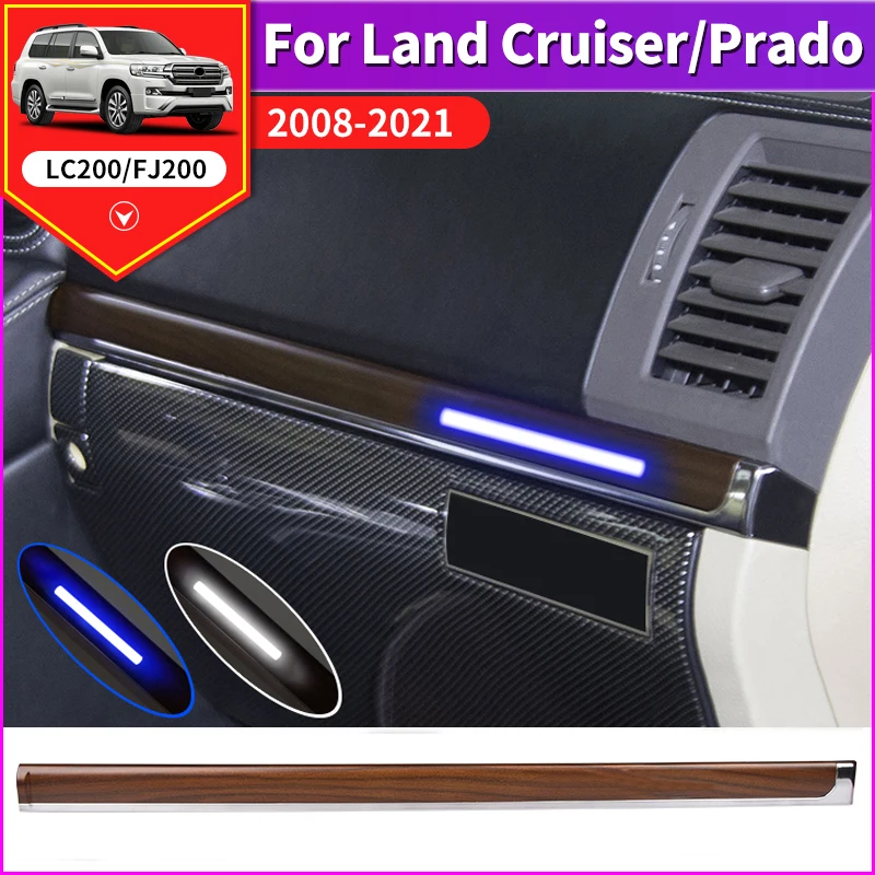 

2008-2021 For Toyota Land Cruiser200 Central Control Trim Modified LC200 Ambience Light 70 Th Anniversary Decoration Accessories
