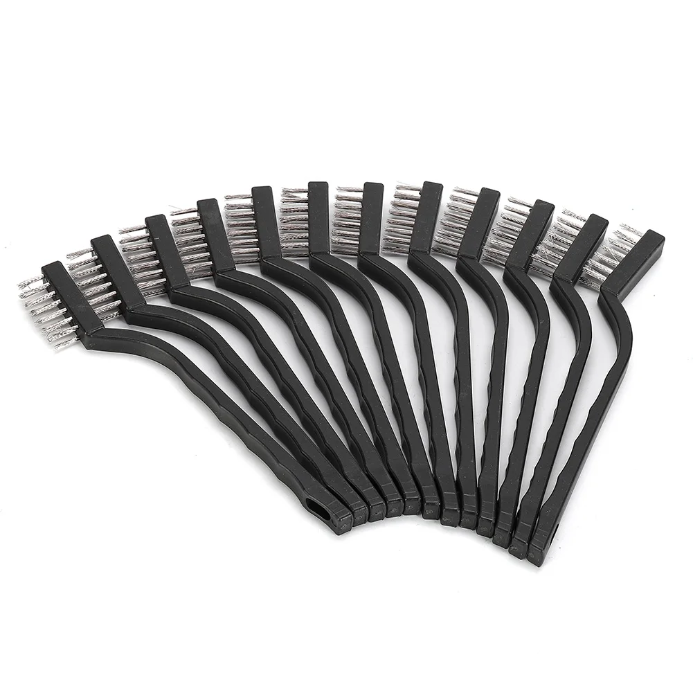 12PCS 7inch Mini Steel Brass Wire Brush Paint Rust Remover For Industrial Devices/Inner Polishing Cleaning Brush
12PCS 7inch Mini Steel Brass Wire Brush Paint Rust Remover For Industrial Devices/Inner Polishing Cleaning Brush