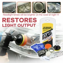 Pro Car Lens Headlight Restoration Kit Polishing Sanding Cleaner Repair Tool
Pro Car Lens Headlight Restoration Kit Polishing Sanding Cleaner Repair Tool