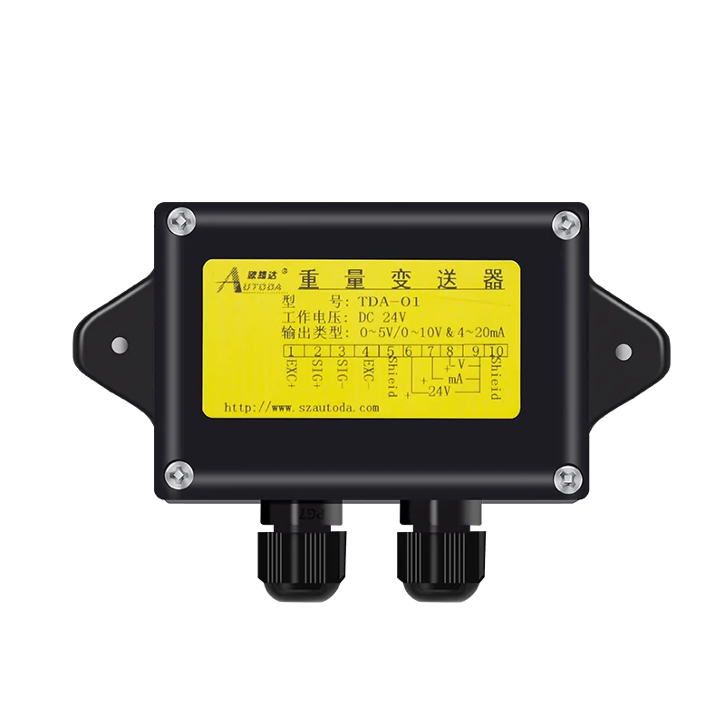 

TDA-01 Weighing transmitter Weight amplifier Voltage current converter 0~5V/0~10V/4-20mA Comprehensive accuracy 1/1000