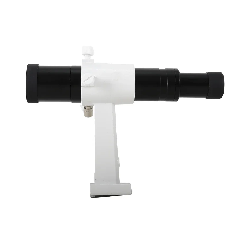 

Angeleyes 6x30 Metal Finder Scope with Crosshair Viewfinder for Astronomical Telescope FinderScope