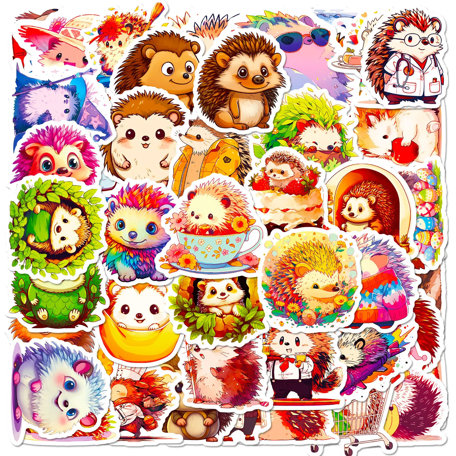 10/30/50PCS Small Hedgehog Stickers Cartoon Cute Animal Graffiti Stickers DIY Skateboard Phone Waterproof Sticker For Kids
10/30/50PCS Small Hedgehog Stickers Cartoon Cute Animal Graffiti Stickers DIY Skateboard Phone Waterproof Sticker For Kids