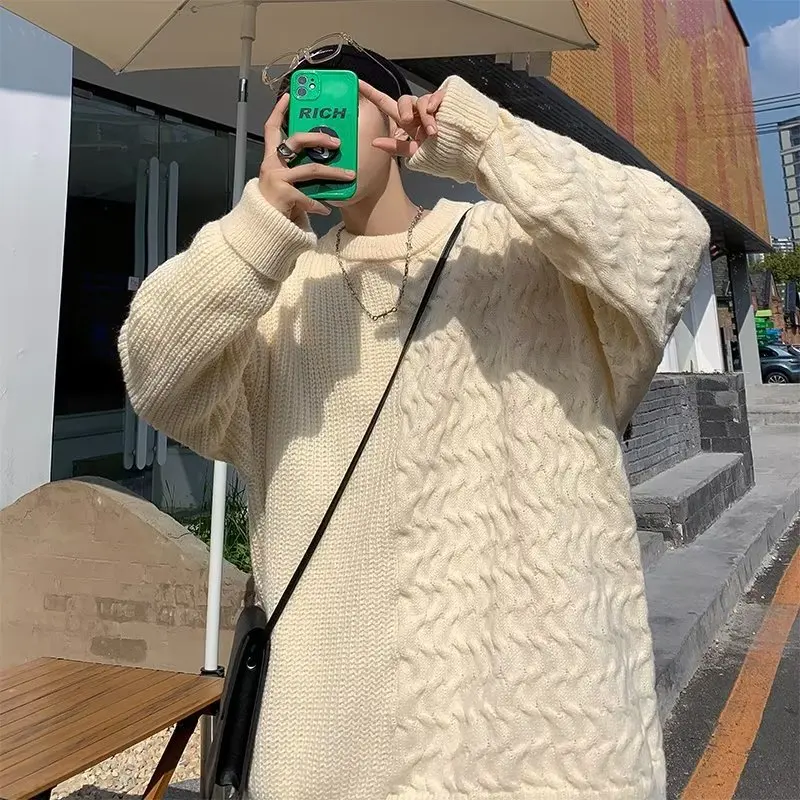 Joker Fashion Urban Pullover Solid Color Round Neck Popular New Literature and Art 2022 Sweater Winter Long-sleeved Sweater Male
Joker Fashion Urban Pullover Solid Color Round Neck Popular New Literature and Art 2022 Sweater Winter Long-sleeved Sweater Male