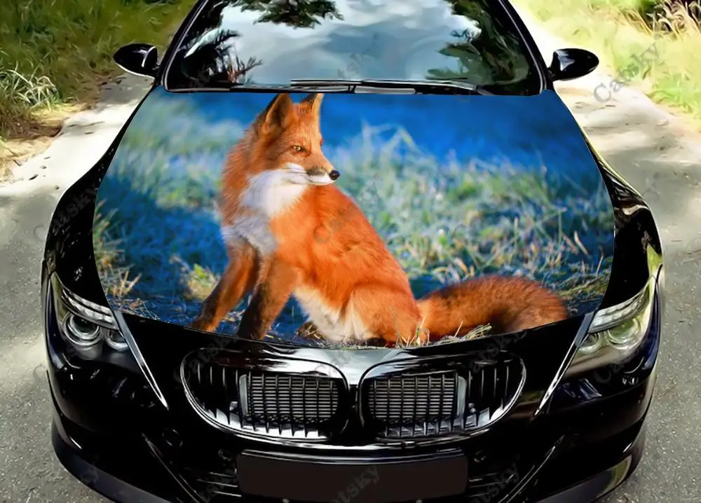 fox animal Car Hood Wrap Color Vinyl Sticker Decal Truck Graphic Bonnet Custom Car Decoration Stickers
fox animal Car Hood Wrap Color Vinyl Sticker Decal Truck Graphic Bonnet Custom Car Decoration Stickers