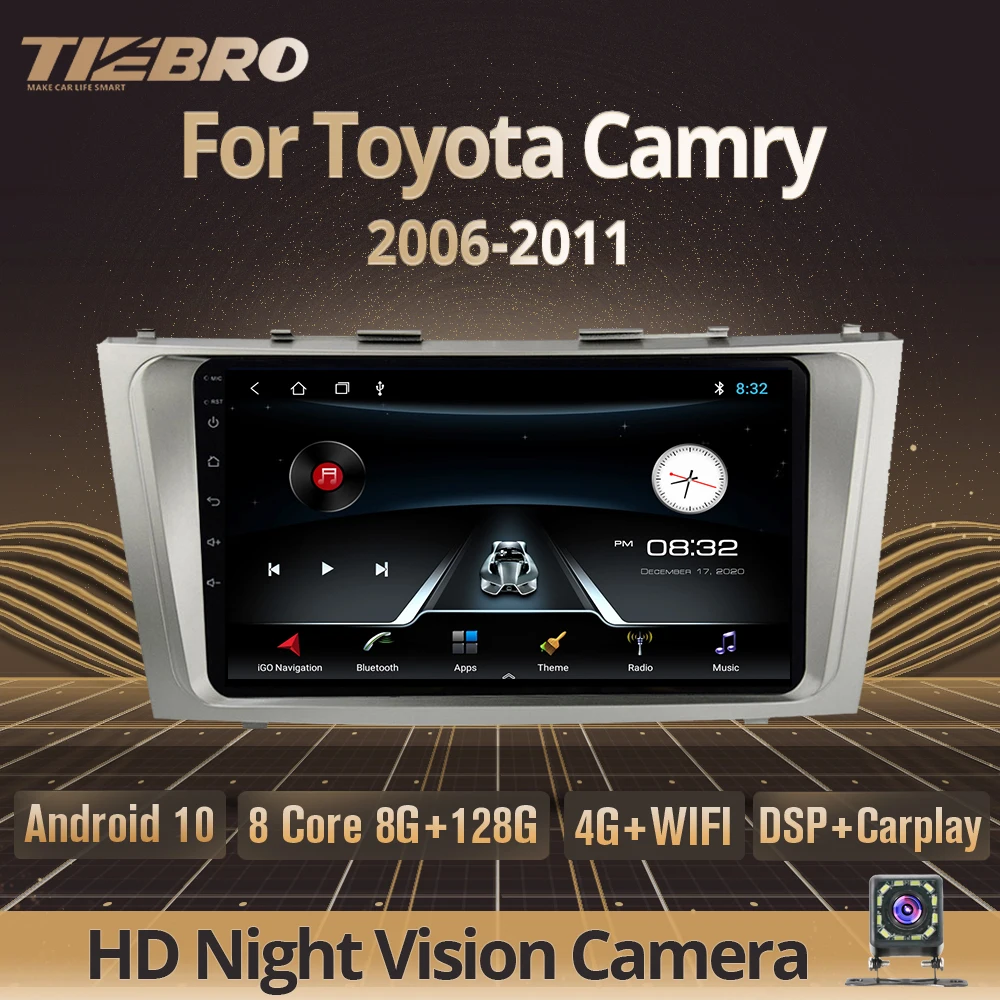 TIEBRO Android 10 4G DSP CarPlay Автомагнитола для Toyota Camry 40 50 2006-2011 Multimidia видео плеер навигация GPS NO 2 Din Dvd
TIEBRO Android 10 4G DSP CarPlay Автомагнитола для Toyota Camry 40 50 2006-2011 Multimidia видео плеер навигация GPS NO 2 Din Dvd