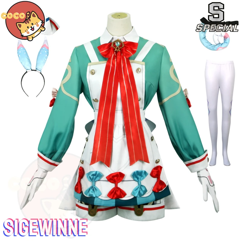 

Sigewinne Cosplay Costume Game Genshin Impact Sigewinne Cosplay Sigewinne Costume Cute Girl Halloween Costume CoCos-S