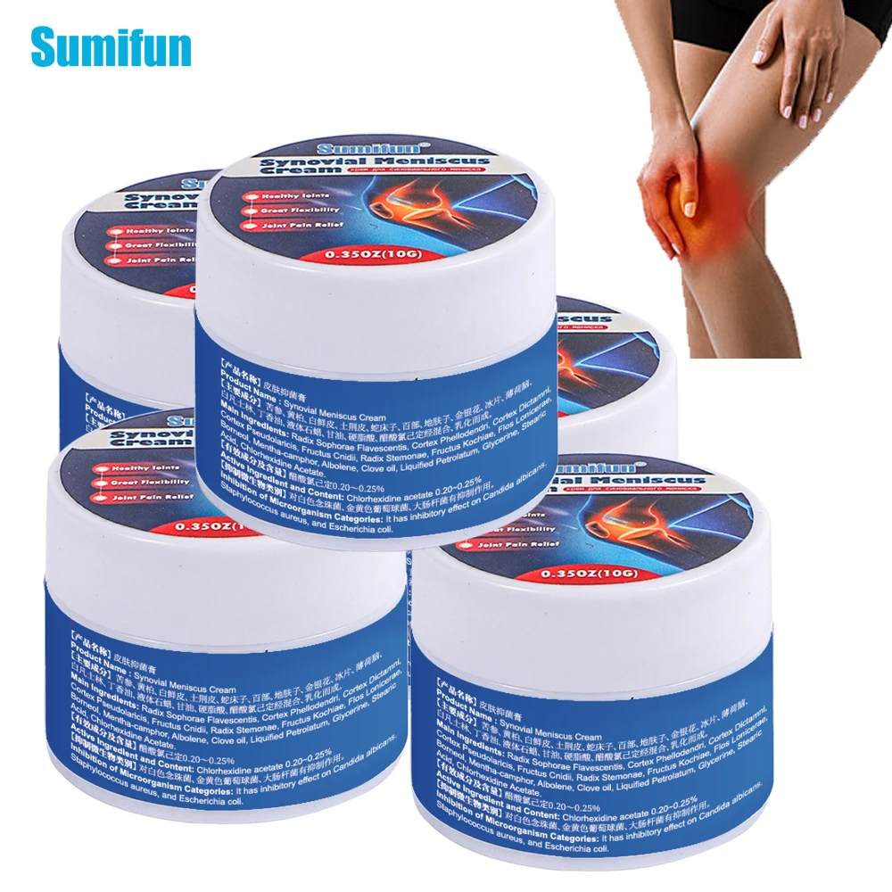 

1/2/3/5/8pcs Sumifun Knee Joint Pain Relief Ointment Treat Arthritis Periostitis Muscle Ache Promote Blood Circulation Plaster