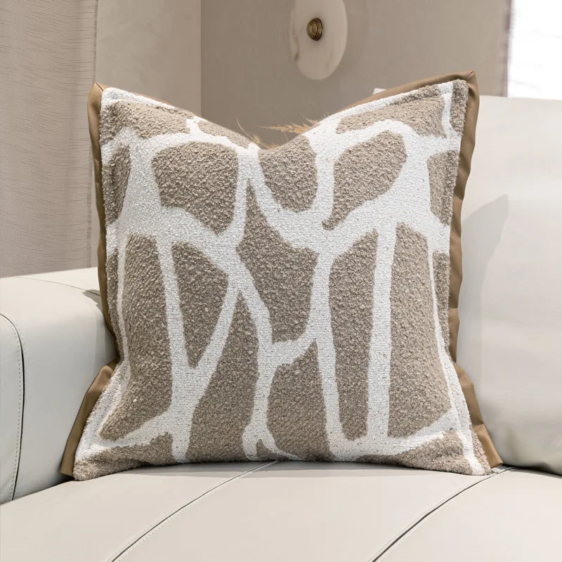 Cream Brown Pillows White Geometric Cushion Case 50x50 Decorative Pillow Cover For Sofa Soft Living Room Home Decorations
Cream Brown Pillows White Geometric Cushion Case 50x50 Decorative Pillow Cover For Sofa Soft Living Room Home Decorations