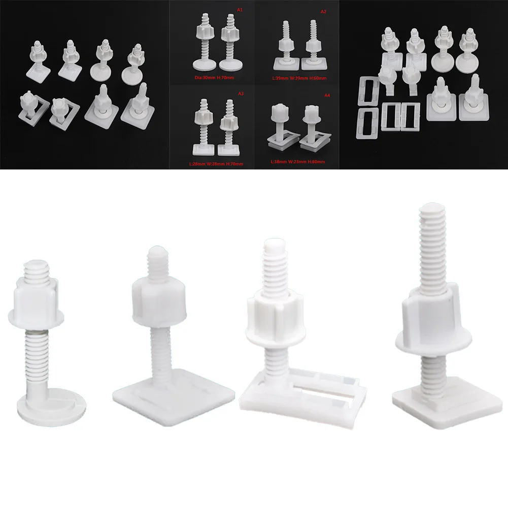 2Pcs Plastic Toilet Seat Hinge Repair Bolts Replacement Screws Fixing Fitting Kit Repair Tool Bathroom Toilet Accessories
2Pcs Plastic Toilet Seat Hinge Repair Bolts Replacement Screws Fixing Fitting Kit Repair Tool Bathroom Toilet Accessories