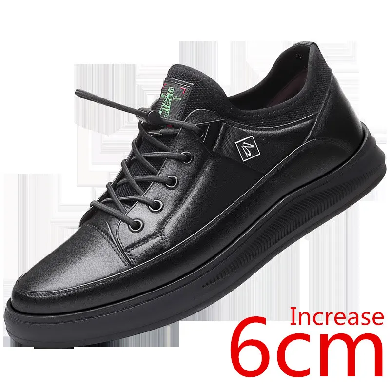Spring/Autumn Sports and Leisure Invisible Increase 6cm Leather Men Shoes Inner Height Men's Daily Elevator Heighten White Shoes
Spring/Autumn Sports and Leisure Invisible Increase 6cm Leather Men Shoes Inner Height Men's Daily Elevator Heighten White Shoes
