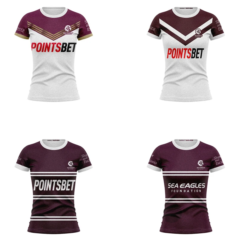 2024 New Home and Away Jerseys - Manly Sea Eagles/Legion Rugby Jersey Women's Jersey
2024 New Home and Away Jerseys - Manly Sea Eagles/Legion Rugby Jersey Women's Jersey