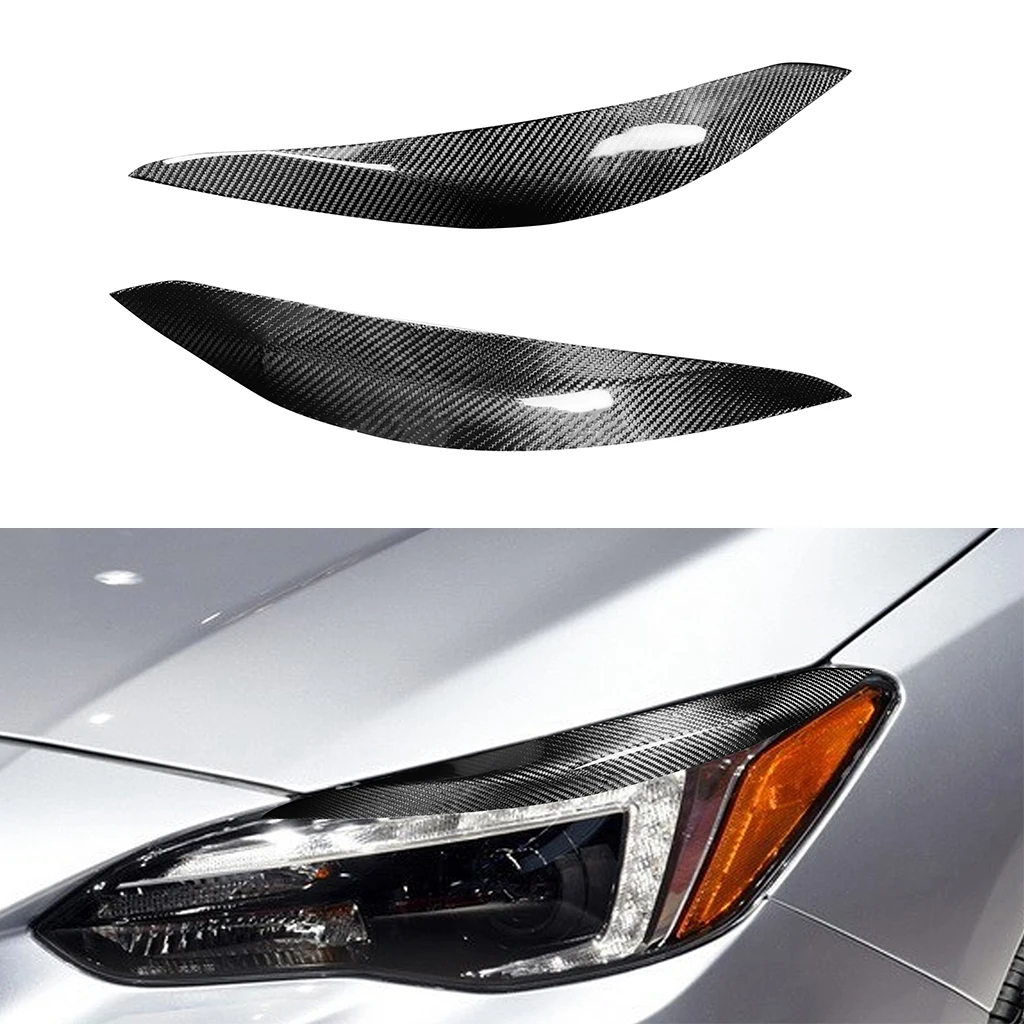 1pair Real Carbon Fiber Car Headlights Eyebrow Eyelids Trim Cover For Subaru Impreza 2015 2016 2017 2018 2019 Car Accessories
1pair Real Carbon Fiber Car Headlights Eyebrow Eyelids Trim Cover For Subaru Impreza 2015 2016 2017 2018 2019 Car Accessories