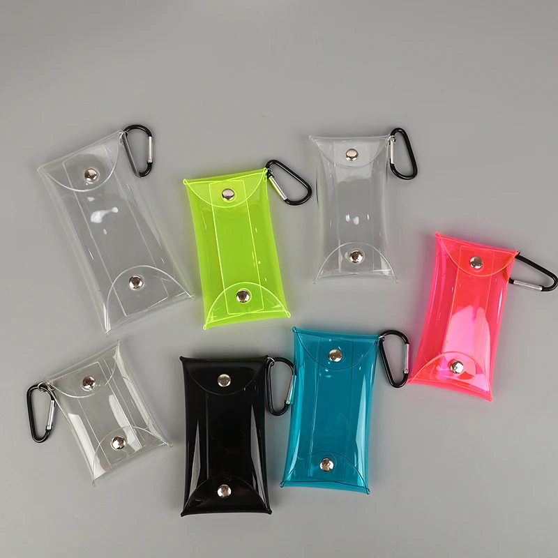 Multiple colors Blind Box Storage Display Box Hand-made PVC Coin Purse Transparent Key Bag Toy Dolls Hanging Small Bag
Multiple colors Blind Box Storage Display Box Hand-made PVC Coin Purse Transparent Key Bag Toy Dolls Hanging Small Bag