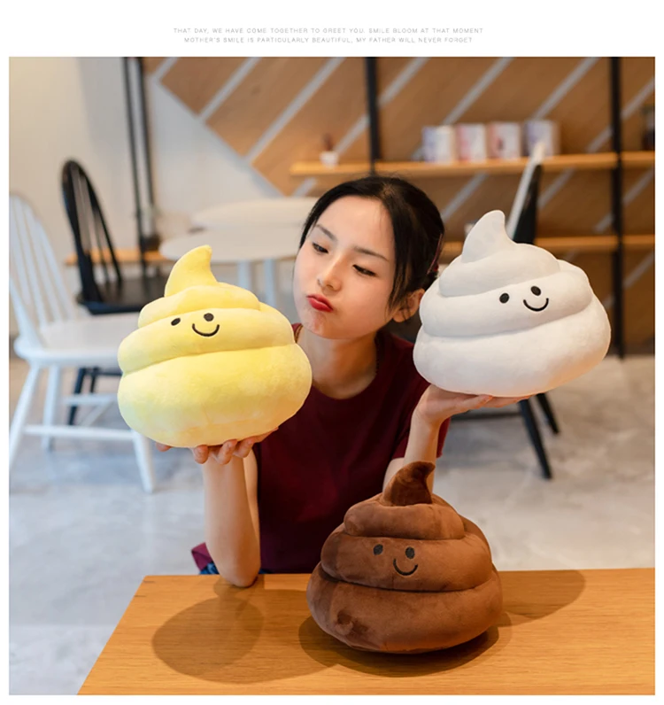 Funny Poop Plush Toy poop Stuffed Doll Christmas, birthday Halloween Children Gifts strange poop pillow doll
Funny Poop Plush Toy poop Stuffed Doll Christmas, birthday Halloween Children Gifts strange poop pillow doll