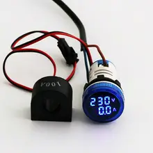 Voltage Meters Indicator AC 50-500V LED Digital Display Voltmeter Signal Light 0~100A Electrical Instruments Test Meters
Voltage Meters Indicator AC 50-500V LED Digital Display Voltmeter Signal Light 0~100A Electrical Instruments Test Meters
