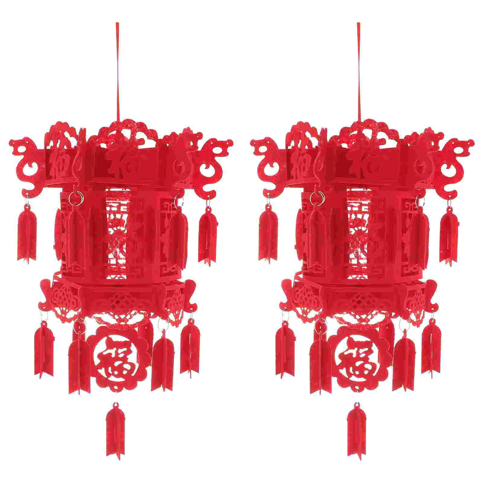 Spring Festival Non-Woven Lantern Decorative Chinese Style Lantern Red Home Hanging Pendant
Spring Festival Non-Woven Lantern Decorative Chinese Style Lantern Red Home Hanging Pendant